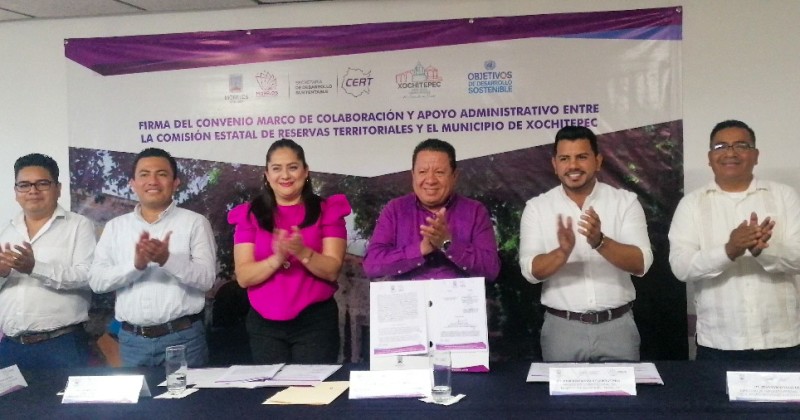 Autoridades coordinan acciones para regularizar más de 500 predios en Xochitepec