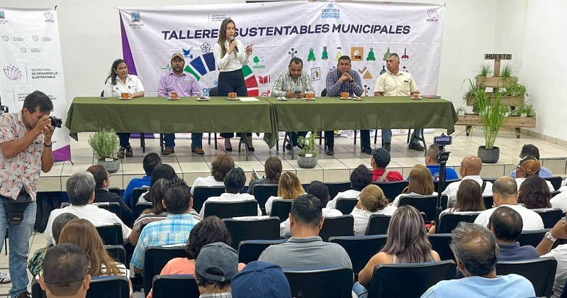 Llegan Talleres Sustentables Municipales a Zacatepec
