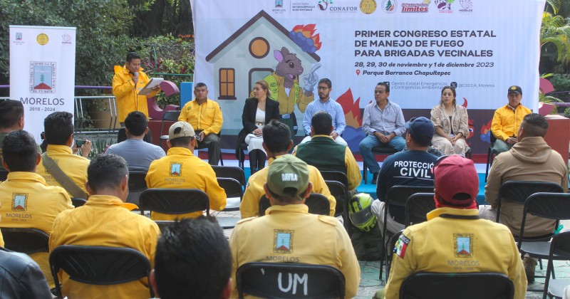 Inicia Primer Congreso Estatal de Manejo del Fuego para Brigadas Vecinales: SDS