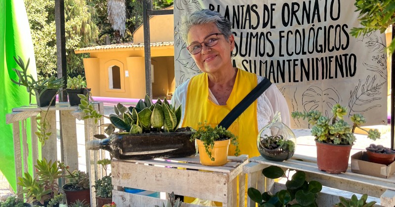 Responden clientes a convocatoria del Mercadito Verde Morelos