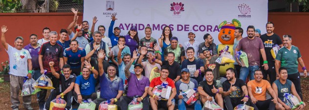 Celebra DIF Morelos a los padres con divertido rally deportivo