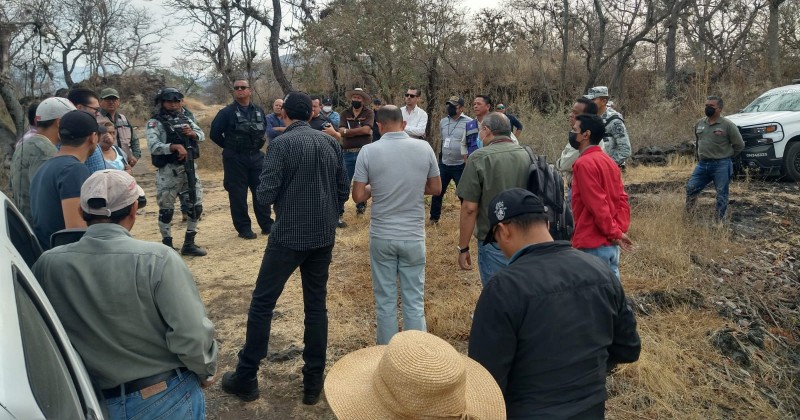 Realizan reconocimiento de zonas invadidas en el Parque Estatal El Texcal