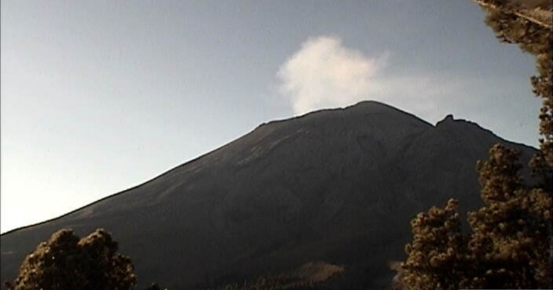 Reporte monitoreo del Volcán Popocatépetl 