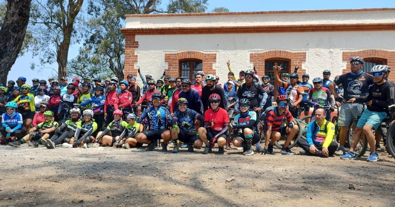 Promueve SDS la movilidad sostenible con rodada ciclista en el oriente de Morelos