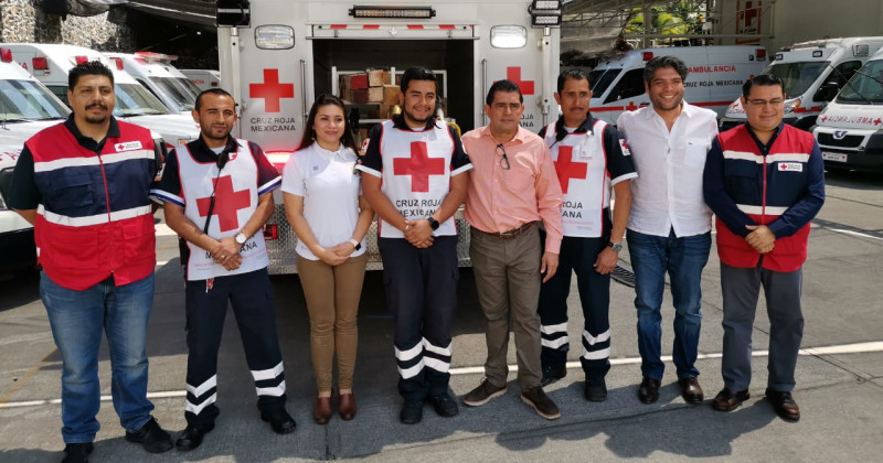 Establecen Sedeso y Cruz Roja Morelos alianza en favor de grupos vulnerables