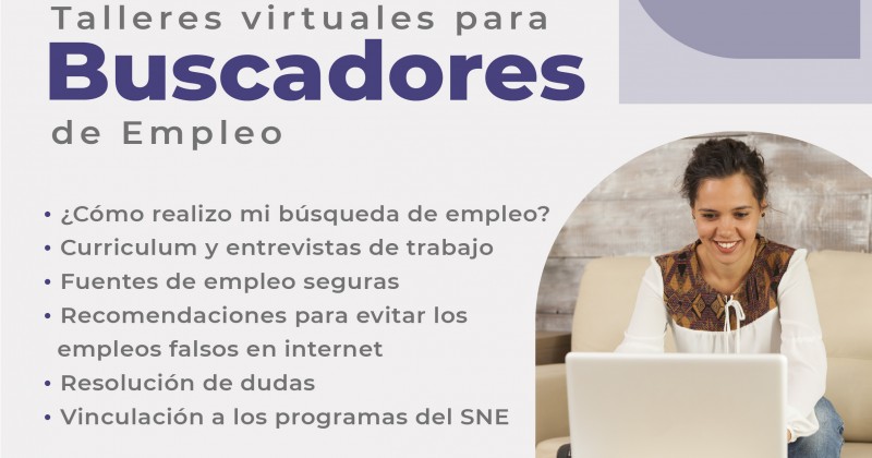 Ofrece SNE Morelos asesoría para una búsqueda de empleo segura