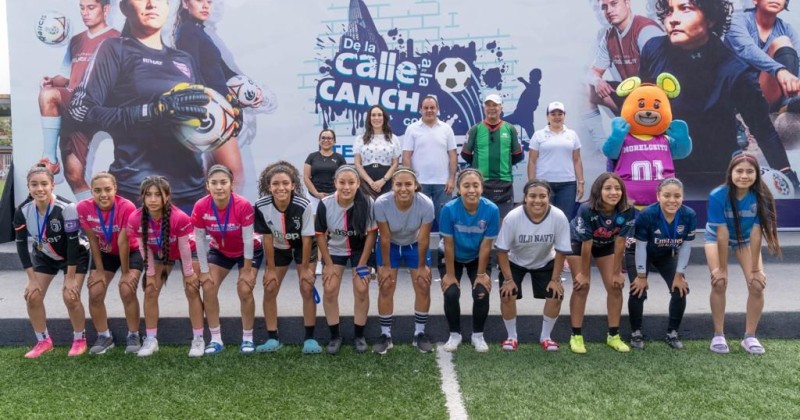 Clausuran Cuauhtémoc Blanco y Natália Rezende exitosa edición del Torneo Estatal “De la Calle a la Cancha”