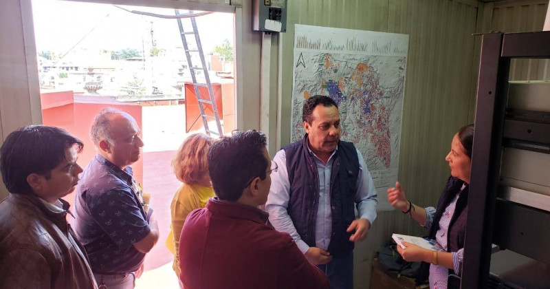 Fortalecen acciones para el sistema de monitoreo de la calidad del aire en Morelos