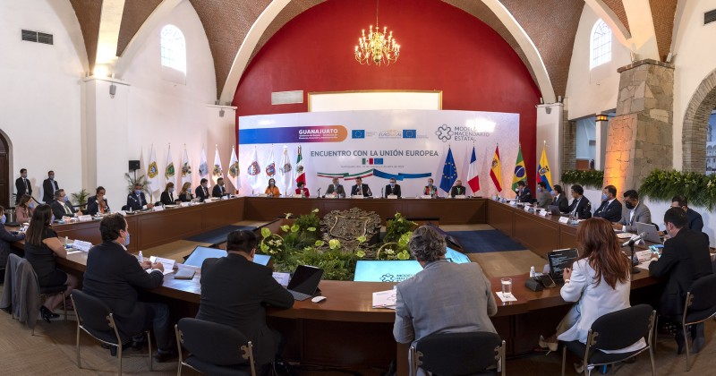 Participa Secretaría de Hacienda en encuentro con la Unión Europea celebrado en Guanajuato