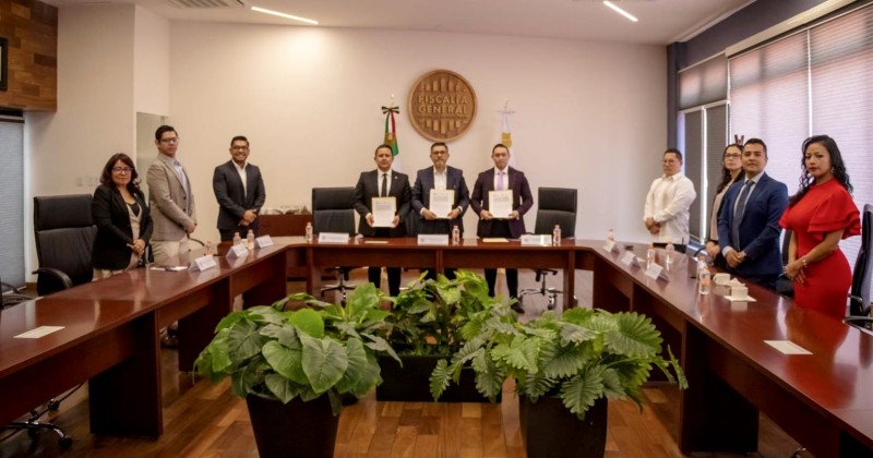 Suscribe Unidad de Inteligencia Patrimonial y Económica del estado de Morelos acuerdo de colaboración con Querétaro