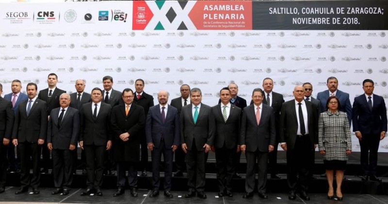 Celebra Ortiz Guarneros acuerdos de la Conferencia Nacional de Secretarios de Seguridad Pública