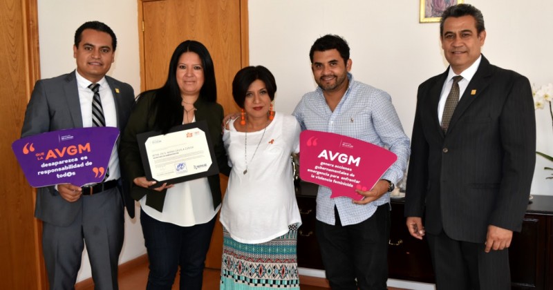  Matiene Morelos postura de prevenir, atender y erradicar violencia contra la mujer