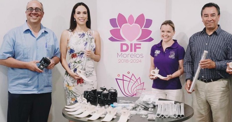 Impulsa DIF Morelos programa de prótesis para personas con discapacidad