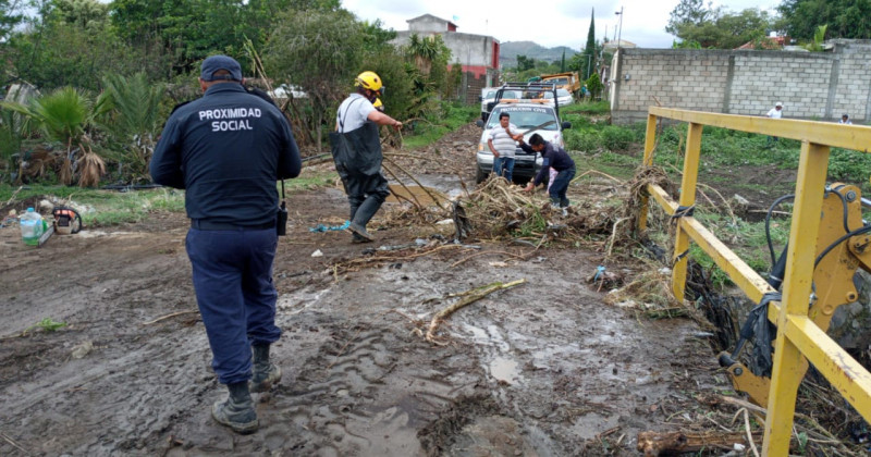 Hechos menores por lluvias registradas en Morelos: CEPCM