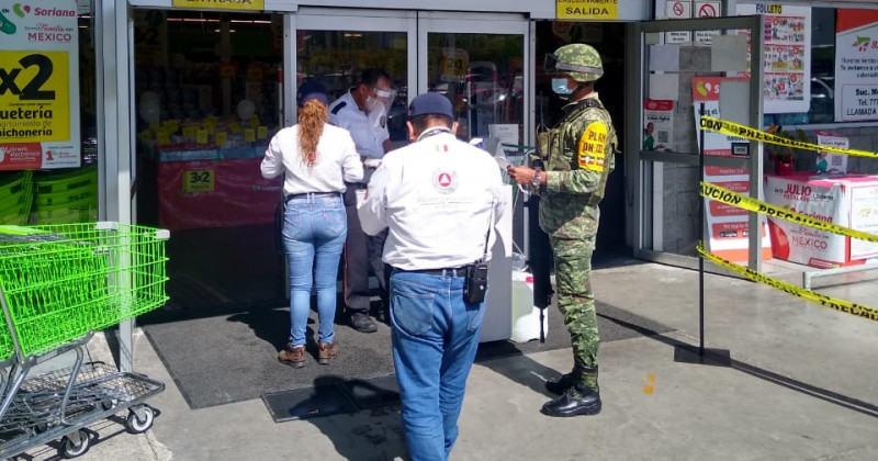 Mantiene Gobierno de Morelos operativos en Cuernavaca para prevenir la propagación de COVID-19