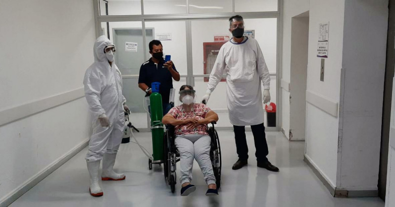 A la fecha más de 120 pacientes con COVID-19 se han recuperado en el Hospital General de Cuernavaca