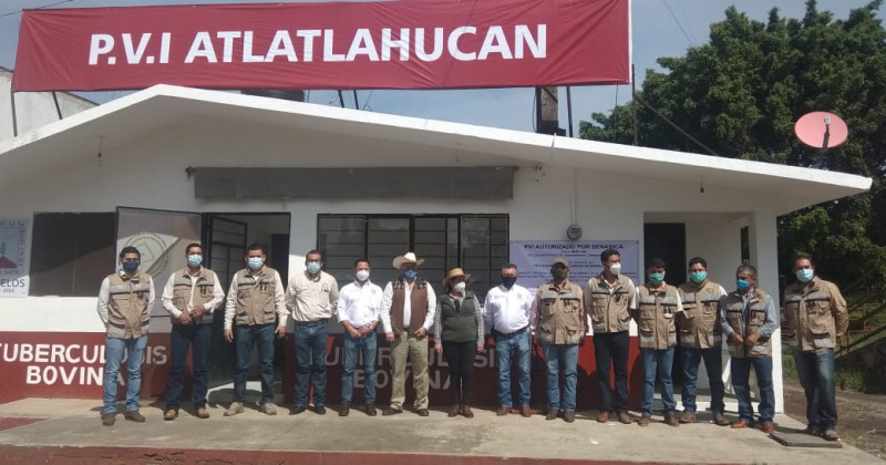 Opera Sedagro filtros de inspección pecuaria en Atlatlahucan y Jantetelco