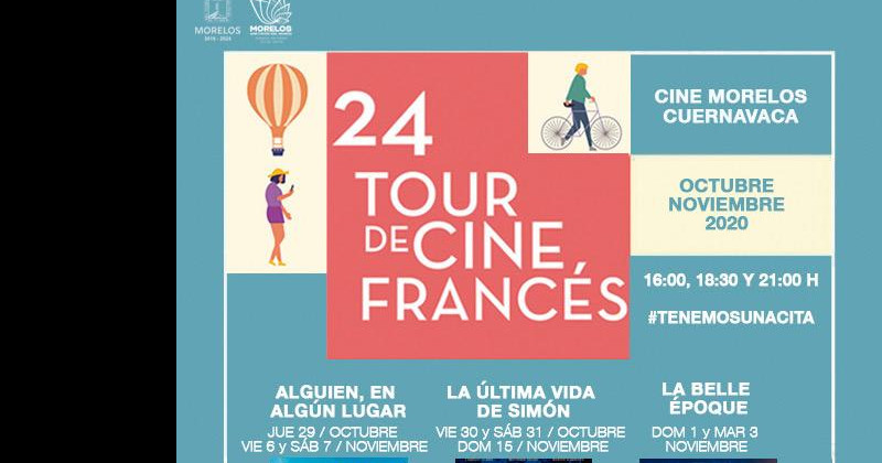 Será Cine Morelos sede del tour de cine francés