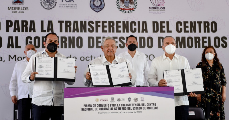 Gobierno estatal y federal suman esfuerzos para dignificar el sistema penitenciario en Morelos
