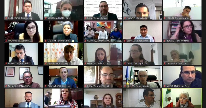 Participa Morelos en reunión nacional de registros civiles 