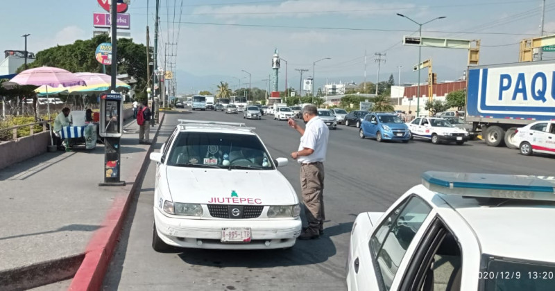 Intensifica SMyT recorridos de supervisión al transporte público de Morelos