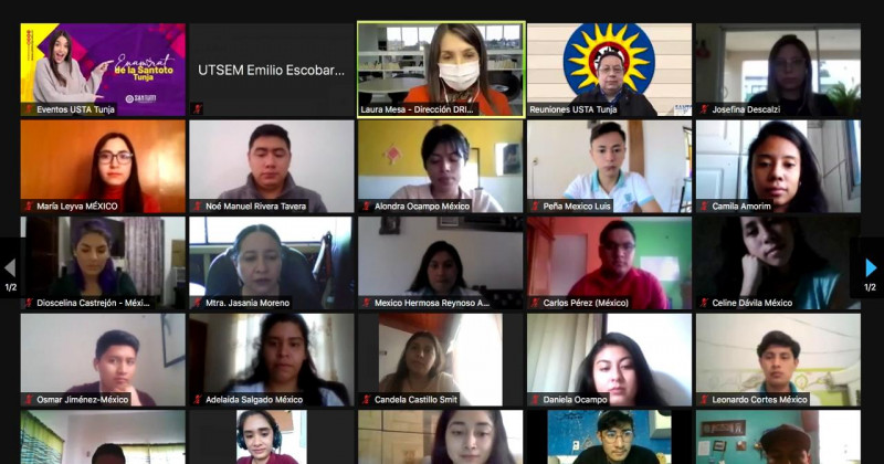 Alumnos de la UTSEM obtienen beca de movilidad virtual en Colombia 