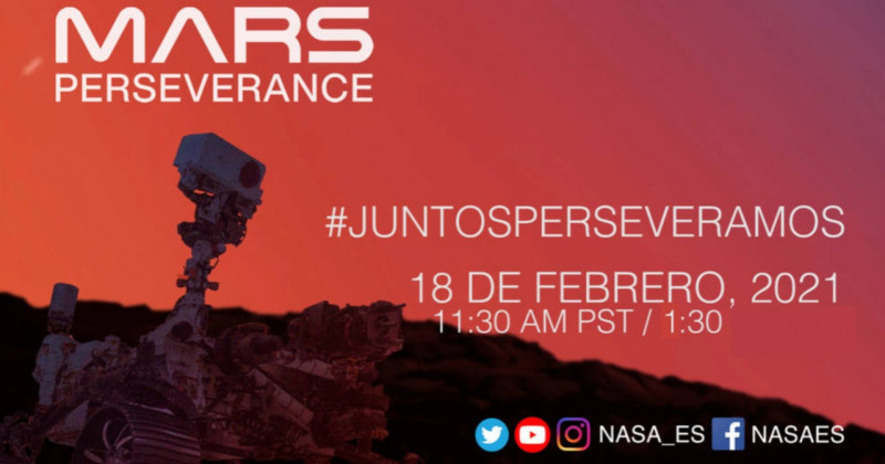 Transmitirá Museo de Ciencias de Morelos el aterrizaje de &quot;Perseverance&quot; la misión aeroespacial más importante del 2021 
