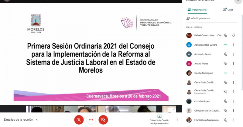 Avanza Morelos en implementación de la Reforma Laboral