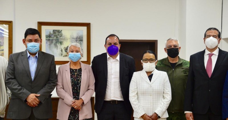 Cuauhtémoc Blanco recibe respaldo del Gabinete nacional de Seguridad, en combate a la inseguridad