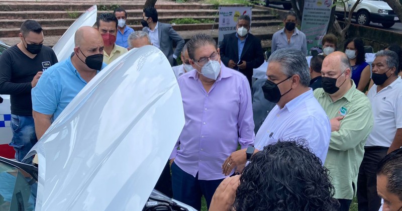 Arranca SMyT proyecto &quot;mi taxi&quot; en beneficio del medio ambiente