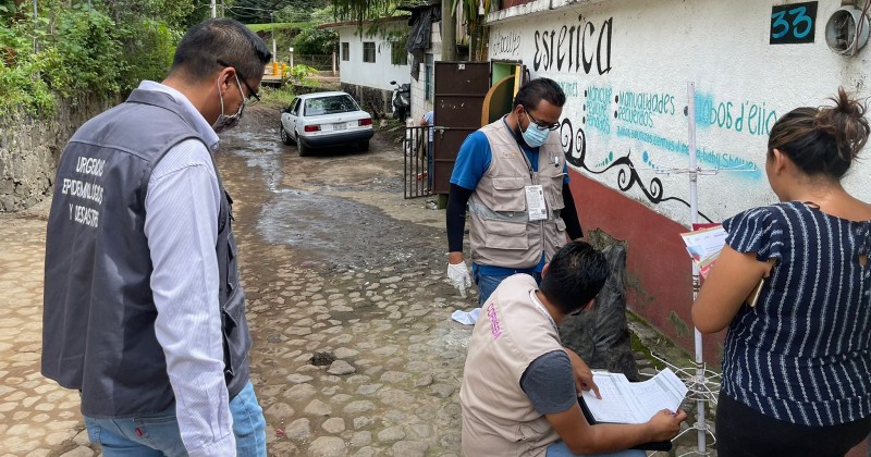 Implementa SSM acciones sanitarias en Tepoztlán
