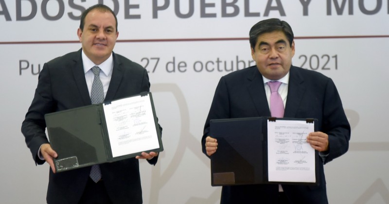 Unen esfuerzos Gobiernos de Morelos y Puebla en la lucha contra la delincuencia