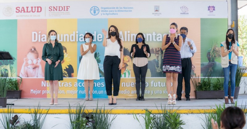 Conmemora DIF Morelos día mundial de la alimentación