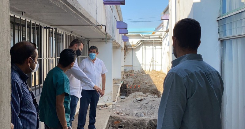 Trabaja Cuauhtémoc Blanco Bravo para fortalecer infraestructura sanitaria en la región oriente