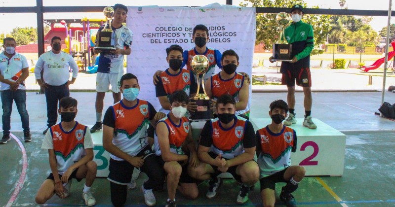 Finaliza el XIX Encuentro Deportivo Inter CECyTE Morelos 2022