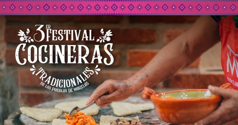 Anuncian tercer festival de cocineras tradicionales de los pueblos de Morelos