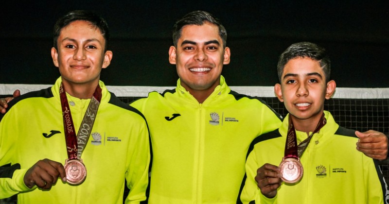 Badmintonistas Morelenses se bañan de bronce en los Juegos Nacionales Conade 2022