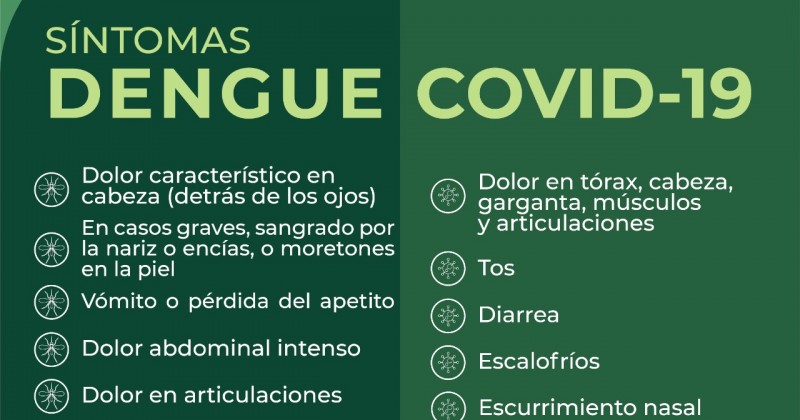 Pide SSM identificar signos y síntomas de dengue