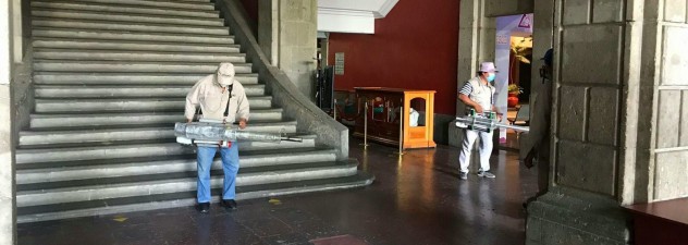 Realiza Gobierno de Morelos trabajos de fumigación en oficinas públicas