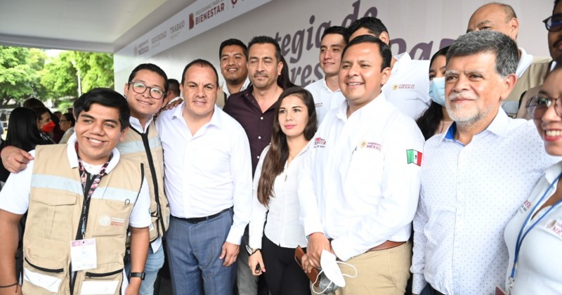 Acerca Gobierno de Morelos programa Jóvenes Construyendo el Futuro a colonias de Cuernavaca