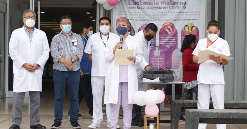 Mantiene Hospital General de Cuernavaca acciones a favor de la lactancia materna