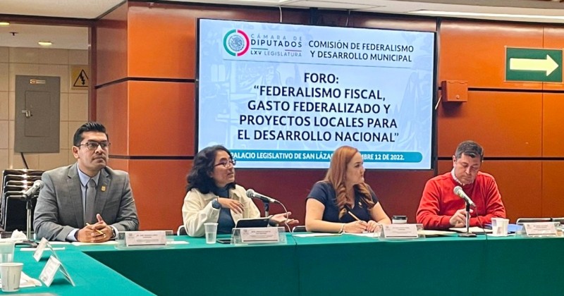 Participa Gobierno de Morelos en foro de Federalismo Fiscal en el Congreso de la Unión