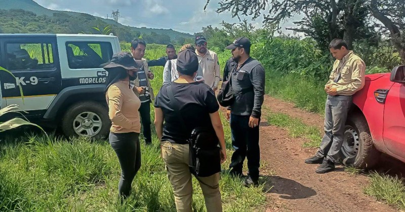 Realiza Comisión de Búsqueda acciones de campo en el municipio Emiliano Zapata