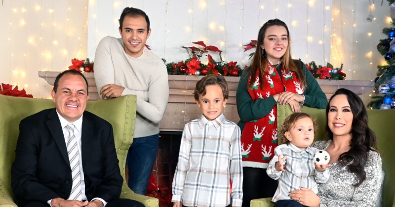 Convocan Cuauhtémoc Blanco y su esposa Natália Rezende a pasar en familia las celebraciones de Navidad y fin de año 