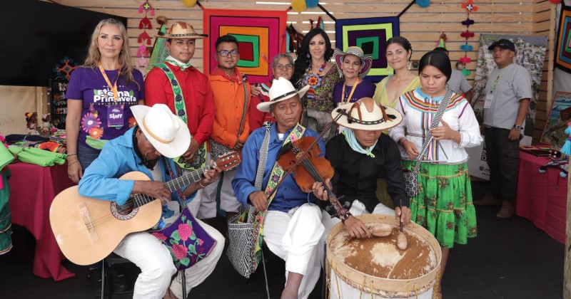 Disfruta Mónica Noguera del Festival “Morelos, La Eterna Primavera” junto con turistas y visitantes