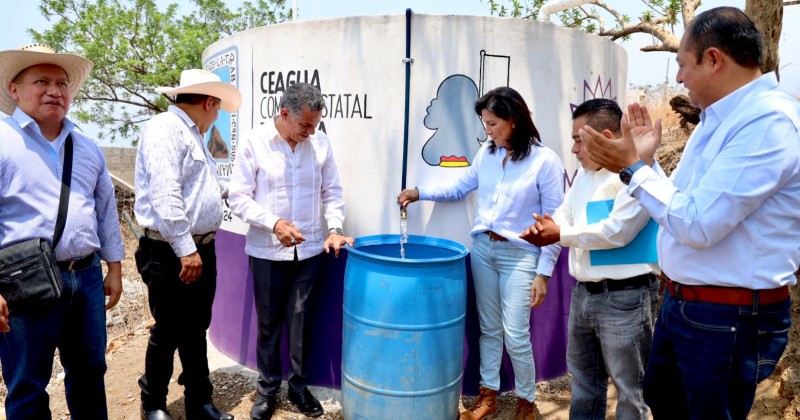 Nueva entrega de cisternas en la comunidad de Jericó resuelve el abastecimiento de agua en zonas rurales