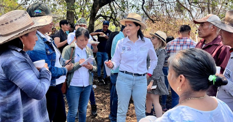 Inauguran Cecilia Rodríguez y agricultores el “Ciclo Agrario Tepoztlán 2023”