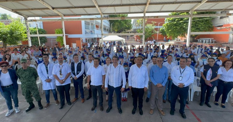 Se suma Morelos a la Primera Jornada Nacional de Salud Pública 2023