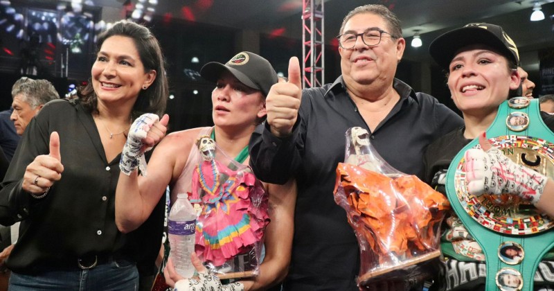 “Ring Empresarial 2023” cierra con el éxito de Yamileth Mercado como Campeona Mundial WBC de peso supergallo