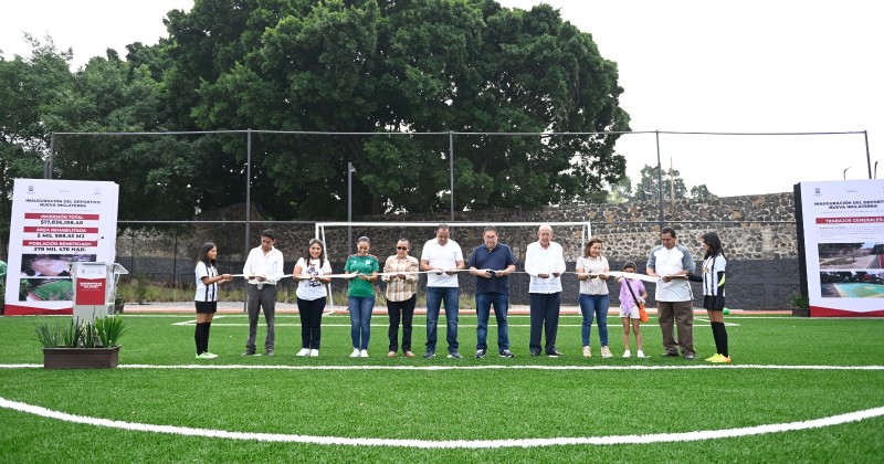 Mantiene Gobierno de Cuauhtémoc Blanco acciones para recuperar espacios deportivos